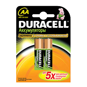 Duracell HR6-2BL 2000mAh предзаряженные (2/20/8000)