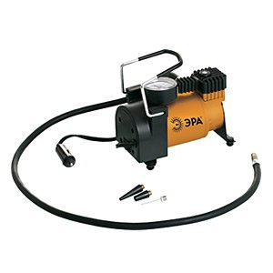 AK12M Компрессор ЭРА (100 PSI) 12A, шнур 3м, шланг 1м, насадки, сумка (8/144)