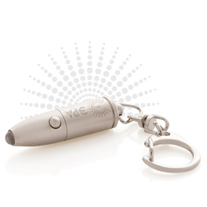 B26 Фонарь ЭРА (4xAG3 в компл.) LED брелок, алюминий, блистер (24/240/4320)