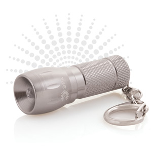 B25 Фонарь ЭРА (3xAG13 в компл.) LED брелок, алюминий, блистер (24/240/2880)