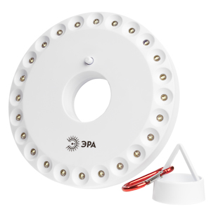 K24 Фонарь ЭРА (4xR6) Кемпинг НЛО, 24 светодиода, подст-подвес, бл. (12/72/576)