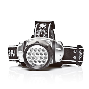 G23 Фонарь ЭРА Налобный, 23xLED, 3хААА, блистер (25/100/800)