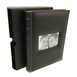 1510005 Lomond Фотоальбом черная обложка/20 черных листов/30х39см (4)