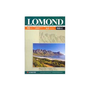 0102129 Lomond Бумага IJ А3 95 г/м2 (100 л)( мат) (12)