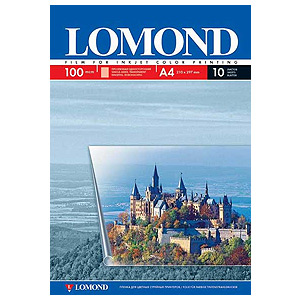 0710421 Lomond плёнка мультиунивесальная для стр.и цв.лазерн.принт.(10л)