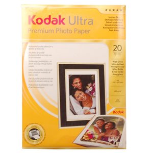 3936788 Kodak Бумага Jetsteam Ultra Premium Photo Paper (Ultra-Glossy) A4 20 sheets 285 g/m2 (10/100