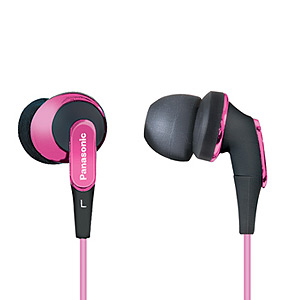 Panasonic RP-HJE 350 E-P вкладыши канальные,розовые (10)