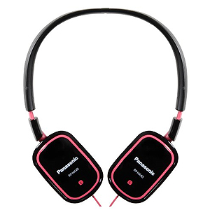 Panasonic RP-HX40E-PK,легкие,чернo-розовые (10)