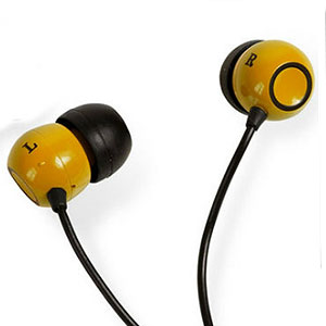 Pioneer SE-CLO7-Y, вкладыши канальные,желтые (10/100)