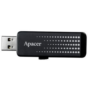 Флэш-диск Apacer 32 Gb AH323 Black
