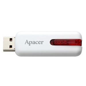 Флэш-диск Apacer 16 Gb AH326 White (10)