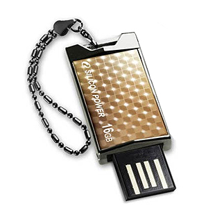 Флэш-диск Silicon Power 16 Gb Touch 851 Gold (30)
