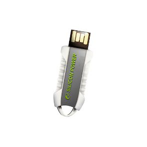 Флэш-диск Silicon Power 04 Gb Unique 530 White (10)