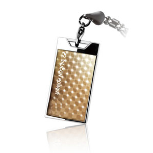 Флэш-диск Silicon Power 08 Gb Touch 851 Gold (10)