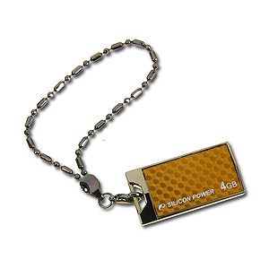 Флэш-диск Silicon Power 04 Gb Touch 851 Gold (10)