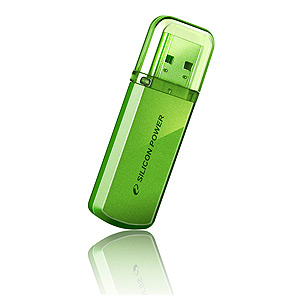 Флэш-диск Silicon Power 32 Gb Helios 101 Green (10)
