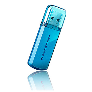 Флэш-диск Silicon Power 08 Gb Helios 101 Blue (10)
