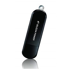 Флэш-диск Silicon Power 16 Gb LuxMini 322 Black (35)