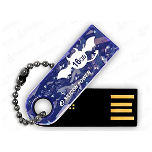Флэш-диск Silicon Power 16 Gb Touch 820 Blue (5)