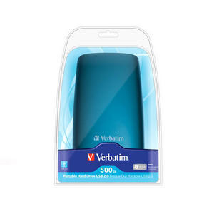 Verbatim HDD 2.5 USB 500Gb 8 mb (5400rpm) blue