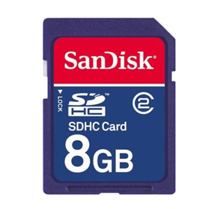 Sandisk Secure Digital 08 Gb Class 2