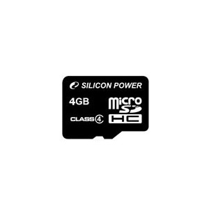 Silicon Power Micro Secure Digital 04 Gb SDHC Class 4