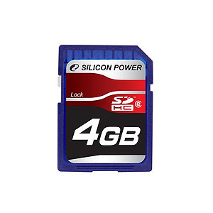 Silicon Power Secure Digital 04 Gb Class 2 [SDHC]
