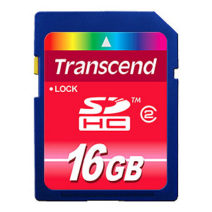 Transcend Secure Digital 16 Gb Class 2 [SDHC]