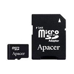 Apacer Micro Secure Digital 02 Gb + adapter