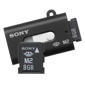 Sony Micro Memory Stick 08 Gb M2 (c USB-адаптером)