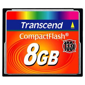 Transcend Compact Flash 08 Gb 133х