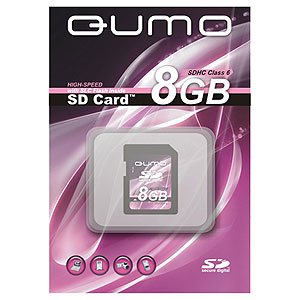 QUMO Secure Digital 08 Gb Class6 [HC]