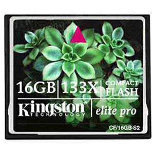 Kingston Compact Flash 16 Gb Elite Pro - 2 [133х] (0/0/0)