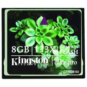 Kingston Compact Flash 08 Gb Elite Pro - 2 [133х]