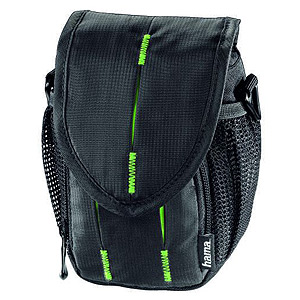 103664 Hama Чехол Canberra 90 чер/зел 7.5x7x13 (30/480)