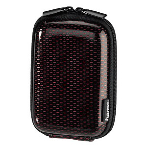 023154 Hama Чехол Glossy 40G черный 6x2,5x9,5 (100/1600)