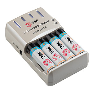 ЭРА C-513 Quick Charger + 4x2100mAh Instant (12/24/360)