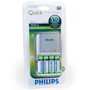 Philips MultiLife Photo SCB3075 + 4x2600 mAh (4/280)
