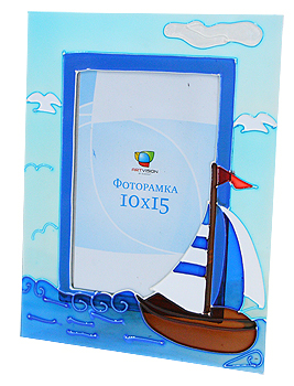 HGF20 10х15  "Море и кораблик"