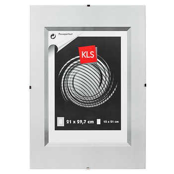 Ф/рамка KLS 6641.4, 50х60 клип, антибликовое стекло