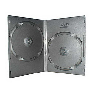 DVD-BOX (черный) двойной 14мм (100)