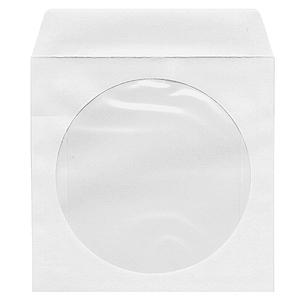 Конверт под CD бумажный с окном (100) 