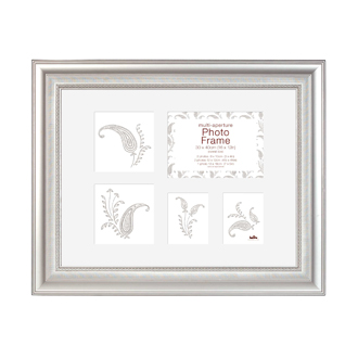 PI1183 Ф/рамка 30*40 Durham White Silver Multi