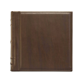Q011259 Ф/альбом 100 стр. 35*35 под уголки Celebrazione Wedding, Brown