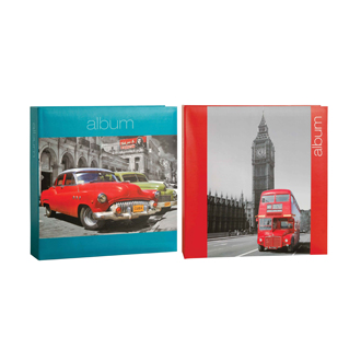 Q251272 Ф/альбом 400 фото 10*15 на кольцах Iconic Cities