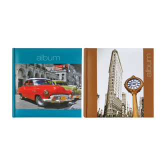 Q891271 Ф/альбом 200 фото 10*15 Book Bound Memo Iconic Cities