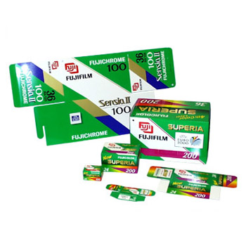 Макет-коробка для плёнки