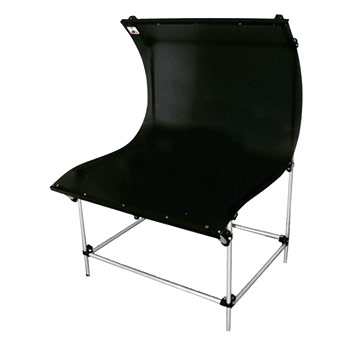   Стол для съемки с белым и черным пластиковыми фонами PT-010, PT-012