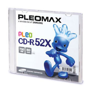 CD-R 80 min 700 mb 52x Pleomax FUN Slim