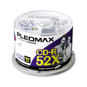 CD-R 80 min 700 mb 52x Pleomax Cake box 50